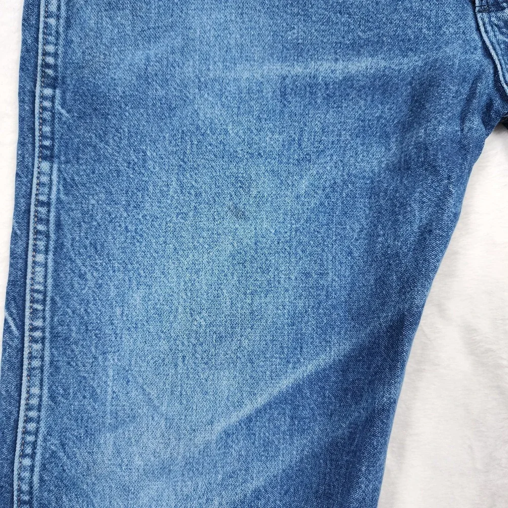 Wrangler 13MWZ Jeans Mens 38x31 Blue  Western Cowboy Cut Straight Leg Denim